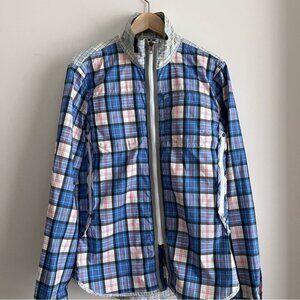 Lululemon Rare HTF Plaid REVERSIBLE Running Shirt Jacket